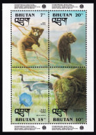 Bhutan, 1993 Y&T. 1019 / 1022, MNH. - Bhután