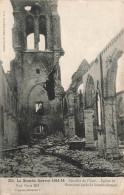 MILITARIA - La Grande Guerre 1914-15 - Bataille De L'Yser - Eglise De Pervysse - Carte Postale Ancienne - War 1914-18