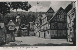 86071 - Bad Sooden-Allendorf - Rhenanusplatz Mit Kirche - Ca. 1960 - Bad Sooden-Allendorf