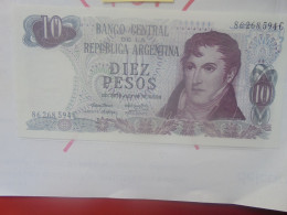 ARGENTINE 10 PESOS 1973-76 Neuf (B.33) - Argentinien