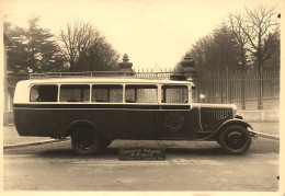 Bellegarde Poussieu * RARE * Autobus N. CONJARD Autocar Car Bus Marque Type ?* Carrosserie A. ROUSSET Lyon - Andere & Zonder Classificatie