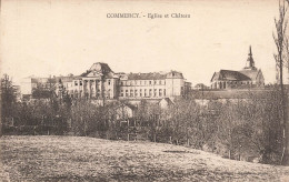 FRANCE - Commercy - Vue Sur L'église Et Château - Vue Générale - De L'extérieure - Carte Postale Ancienne - Commercy