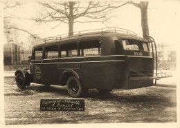 Annecy * RARE * Autobus P. TRUFFY Rue Du Paquier Autocar Car Bus Marque Type ?* Carrosserie A. ROUSSET Lyon - Annecy