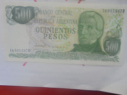 ARGENTINE 500 PESOS 1977-82 Neuf (B.33) - Argentina