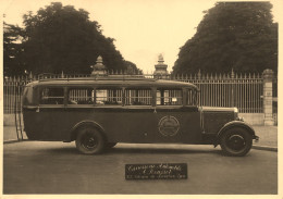 La Tour Du Pin * RARE * Autobus F. BERNER Autocar Car Bus Marque Type ?* Carrosserie A. ROUSSET Lyon - La Tour-du-Pin