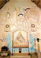91 - Milly La Foret - Intérieur De La Chapelle Saint Blaise Décorée Par Jean Cocteau - Art Peintures Murales - L'Autel - - Milly La Foret