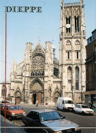 Automobiles - Dieppe - L'église Saint-Jacques, Construite à Partir De 1250 - CPM - Carte Neuve - Voir Scans Recto-Verso - Toerisme