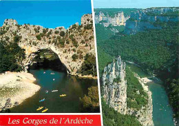 07 - Ardèche - Gorges De L'Ardèche - Multivues - Canoë Kayak - CPM - Voir Scans Recto-Verso - Other & Unclassified