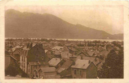 73 - Aix Les Bains - Hôtel Et Villa Sévigné - Vue Sur Le Mont Du Chat Et Le Lac Du Bourget Prise De L'Hôtel - CPA - Voir - Aix Les Bains