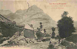 65 - Gavarnie - Pont De Brioules Et Pic De Ségugnac - Correspondance - CPA - Voir Scans Recto-Verso - Gavarnie