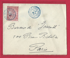 !!! MADAGASCAR, LETTRE DE DIEGO-SUAREZ POUR PARIS DE 1904 - Briefe U. Dokumente