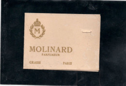 PUBLICITÉ - Almanach Pour 1951, Parfum Orval De Molinard (voir Description) - Werbepostkarten