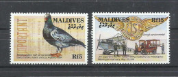 MALDIVAS   YVERT  1715/16  MNH  ** - Aviones