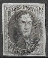 OBP10 Met 4 Randen En Met Balkstempel (zie Scans) - 1858-1862 Medaglioni (9/12)