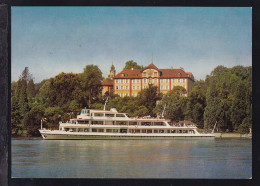 MS "München" Vor Der Insel Mainau - Paquebots