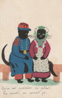 CPA  -  Illustrateur - Chat - Carte Peinte - 1900-1949