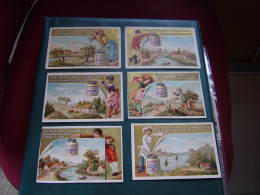 Original Old Cards Chromos Liebig S 153 Paysages Complet - Liebig