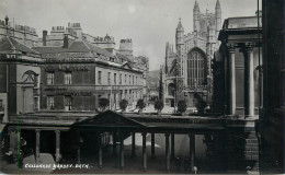 England Bath Colonnade And Abbey - Bath