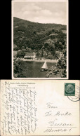 Ansichtskarte Heidelberg Park-Cafe - Hotel Haarlass 1938 - Heidelberg
