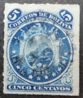 Bolivië Bolivia 1887 (2) Coat Of Arms Eleven Stars Below Arms - Bolivie
