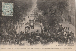 CHARLEVILLE - Cours D'Orléans - Visite Du Délégué Du Ministre De L'Agriculture 10.06/1906 - Charleville