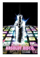 [MD5043] CPM - ABSOLUT DISCO - ABSOLUT VODKA COLLECTION 337 - PROMOCARD 7565 - PERFETTA - Non Viaggiata - Advertising