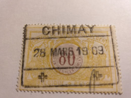 COB TR39.oblitération Centrale Chimay Le 28/03/1909 - Oblitérés