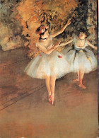 Art - Peinture - Edgar Degas - Two Dancers On The Stage  1874 - Danseuses - CPM - Voir Scans Recto-Verso - Paintings