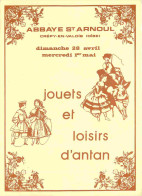 60 - Crépy En Valois - Carte Fantaisie De L'Abbaye Saint Arnoul - CPM - Voir Scans Recto-Verso - Crepy En Valois