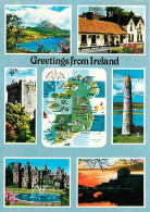 Irlande - Multivues - Carte Géographique - CPM - Voir Scans Recto-Verso - Altri