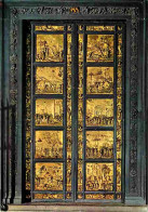 Art - Art Religieux - Firenze - Battistero Di S Giovani - Lorenzo Ghilberti - Porte Du Paradis - CPM - Voir Scans Recto- - Paintings, Stained Glasses & Statues