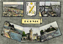 44 - Pornic - Multivues - Blasons - Bateaux - Plage - Voir Timbre - CPM - Voir Scans Recto-Verso - Pornic