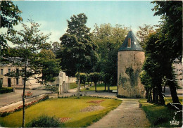 17 - Surgères - Le Jardin Public - Etat Froissures Visibles - CPM - Voir Scans Recto-Verso - Surgères