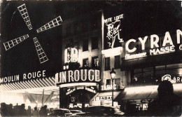 FRANCE - Paris -  Le Moulin Rouge La Nuit - Carte Postale - Autres & Non Classés