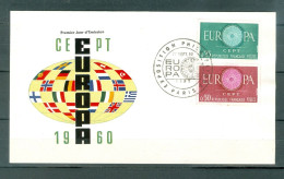 France FDC  Europa  1960   - 1960