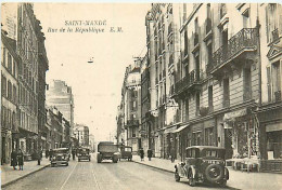 94 SAINT MANDE -  RUE DE LA REPUBLIQUE - Saint Mande