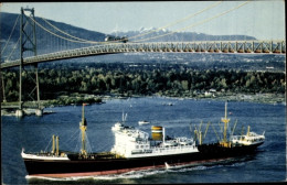 CPA Dampfer MV Dongedyk, Holland America Line, HAL, Lions Gate Bridge, Vancouver - Sonstige & Ohne Zuordnung