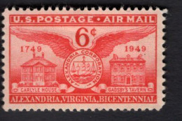 2002195761949  SCOTT C40 (XX) POSTFRIS MINT NEVER HINGED -I  ALEXANDRIA BICENTENNIAL ISSUE - 2b. 1941-1960 Ongebruikt