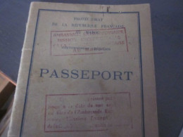 Passeport Protectorat Maroc,portugal,espagne ,maroc - Documentos Históricos