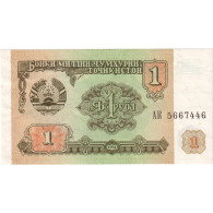 Tadjikistan, 1 Ruble, 1994, SUP - Tajikistan