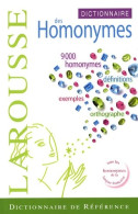 Dictionnaire Des Homonymes (2009) De Anne-françoise Robinson - Wörterbücher