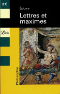 Lettres Et Maximes (2006) De Epicure - Psychologie/Philosophie