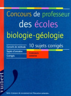 Biologie-géologie Concours De Professeur Des écoles Voir 2711783731 (1998) De Marchand - 18+ Years Old