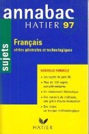 Français 1ère Toutes Séries 1997 (1996) De Bénédicte Boudou - 12-18 Jaar