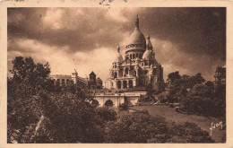 FRANCE - Paris En Flanant - Vue Sur La Basilique Du Sacré Cœur De Montmartre - Carte Postale Ancienne - Iglesias