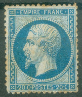 France  22  * Second Choix   - 1862 Napoléon III