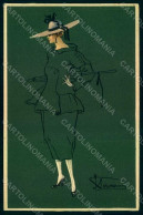 Artist Signed Venturini Glamour Fashion Lady Mode Serie 119 Postcard HR1445 - Autres & Non Classés