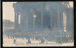 CPA 9 X 14 PARIS Translation Des Cendres De Zola Au Panthéon (4 Juin 1908) Défilé Des Troupes Devant M. Le Président De* - Pantheon