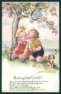 Artist Signed Mauzan Children Serie 119 Postcard TC4389 - Autres & Non Classés