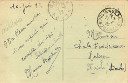 CACHET POSTE AUX ARMEES 204 - 1925 - Military Postmarks From 1900 (out Of Wars Periods)